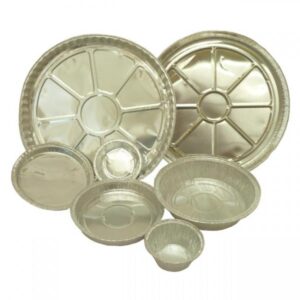 Vaschette d'alluminio tonde
